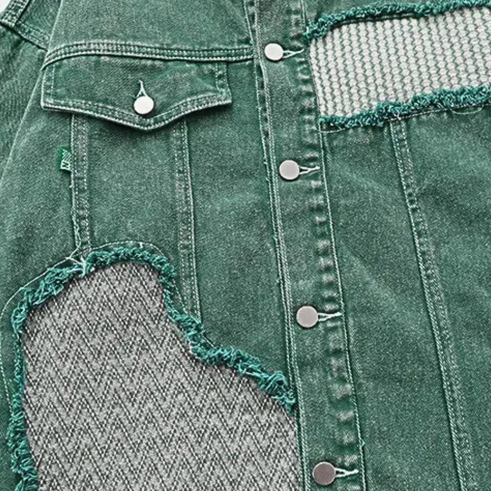 Joris | Męska Kurtka Dżinsowa Modna