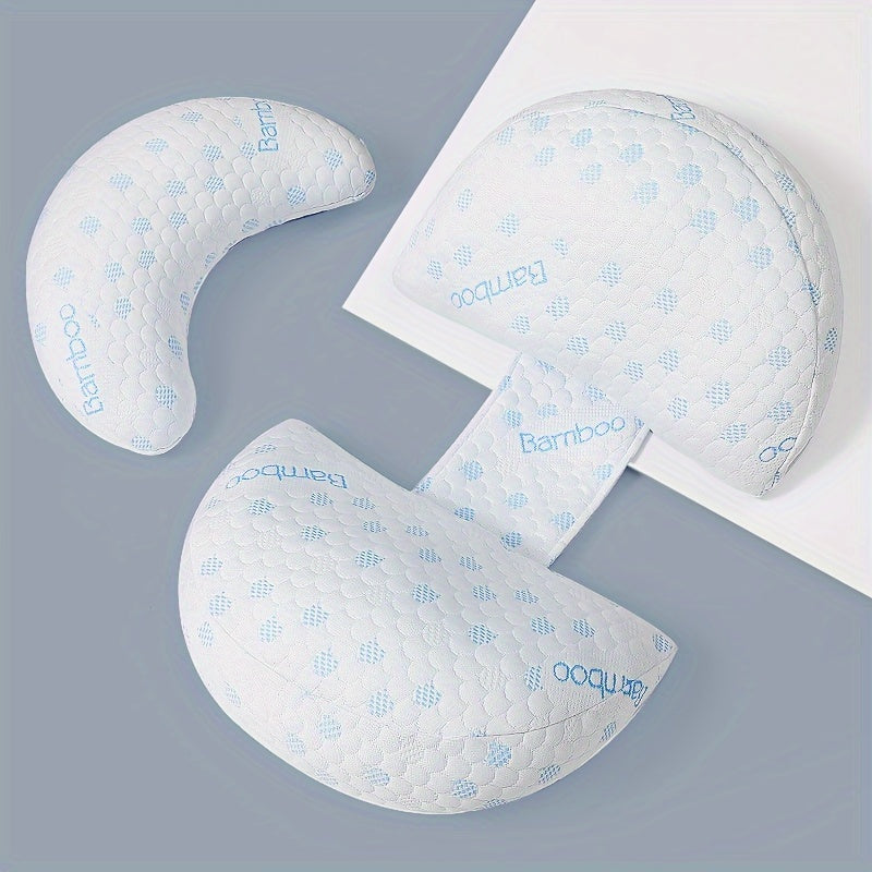 BellyBuddy - Miękka Poduszka Ciążowa do Wsparcia Pleców i Nóg