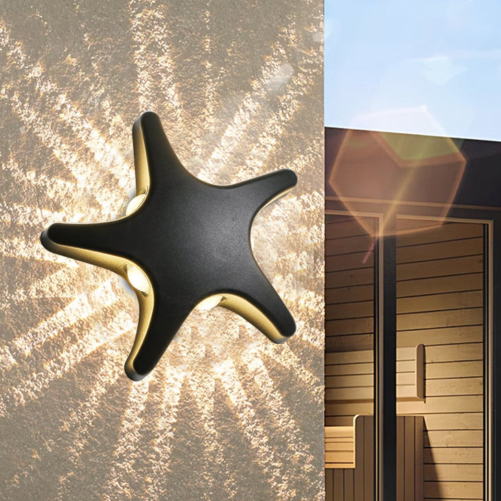LumiStar - Wodoodporna Lampa LED na Ścianę z Eleganckim Aluminiowym Wykończeniem do Zewnętrznych Przestrzeni
