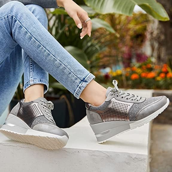 ComfortFit | Sportowe Buty Ortopedyczne z Wysokim Obcasem