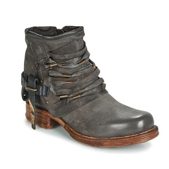 Astrid | Eleganckie Retro Botki Damskie