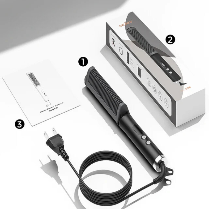 FlexiStyle - 2-in-1 Hair Curler and Straightener