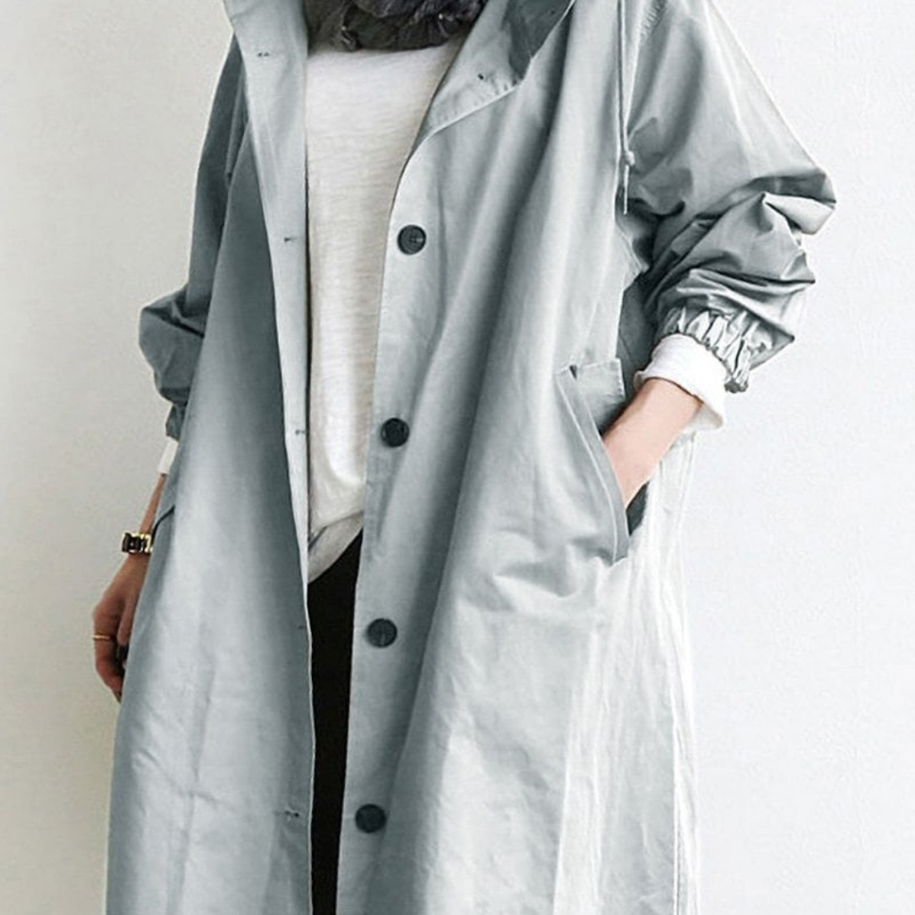 Damski Długi Trenchcoat Uniwersalny