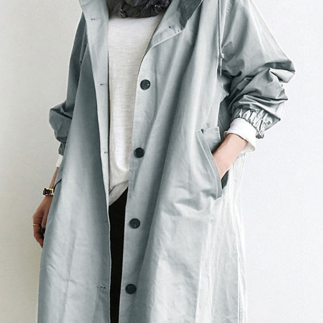 Damski Długi Trenchcoat Uniwersalny