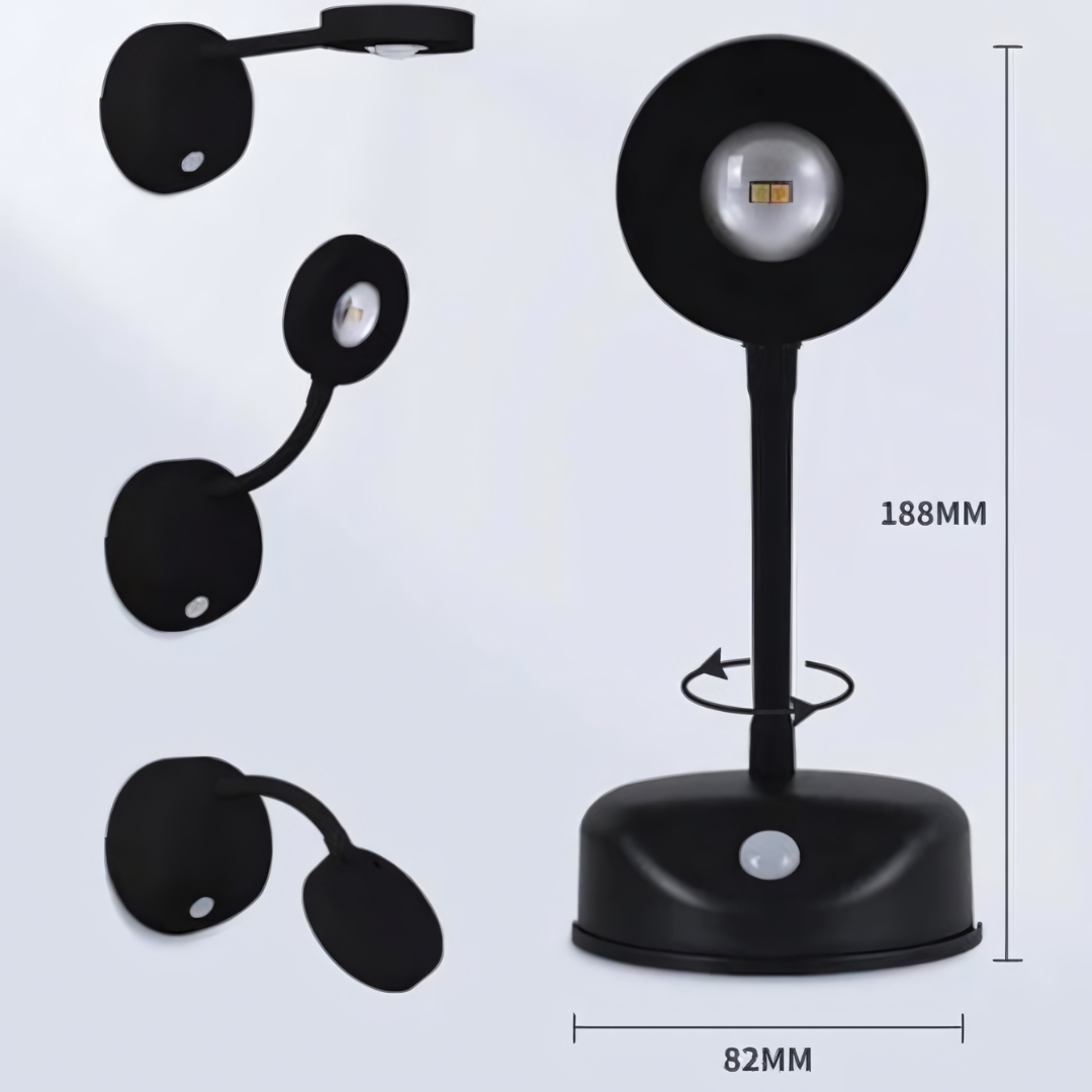 Bezprzewodowa lampa LED z czujnikiem ruchu - Spark360
