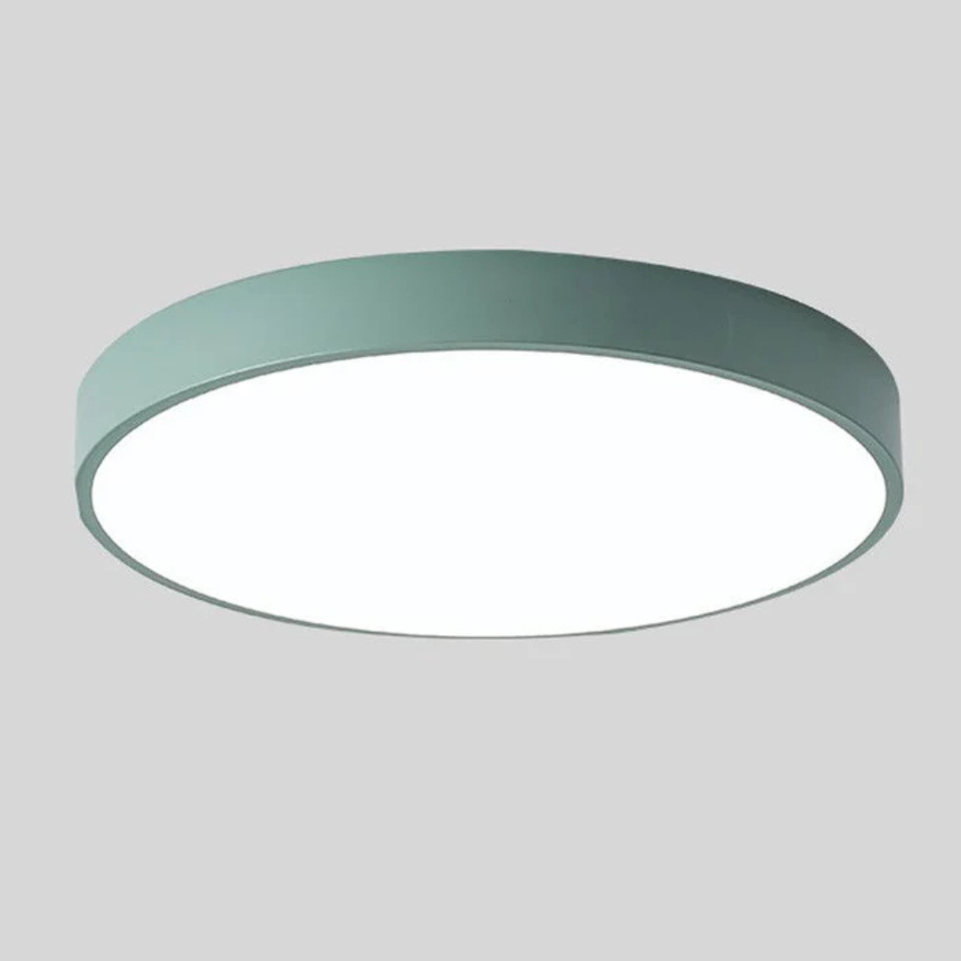 Delos - Skandynawska Drewniana Lampa sufitowa LED