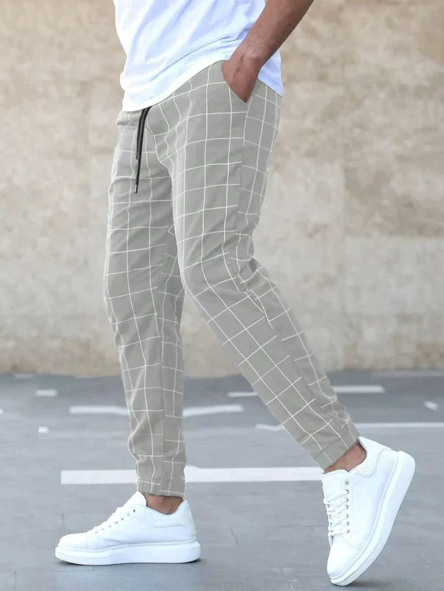 Max | Męskie spodnie w stylowy wzór