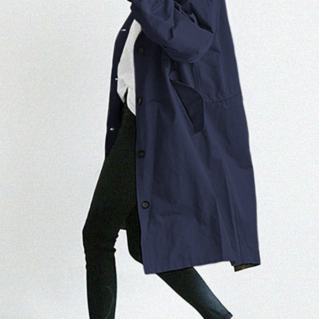 Damski Długi Trenchcoat Uniwersalny