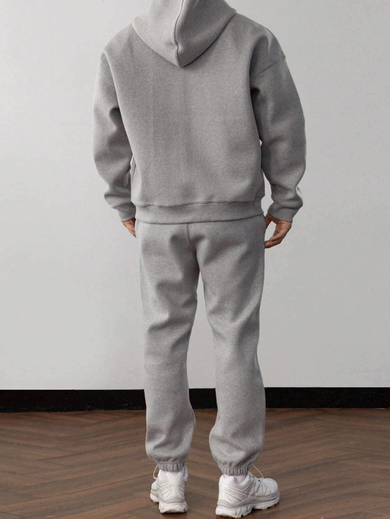 NICK | Męski zestaw casualowy z hoodie i spodniami w klasycznym stylu