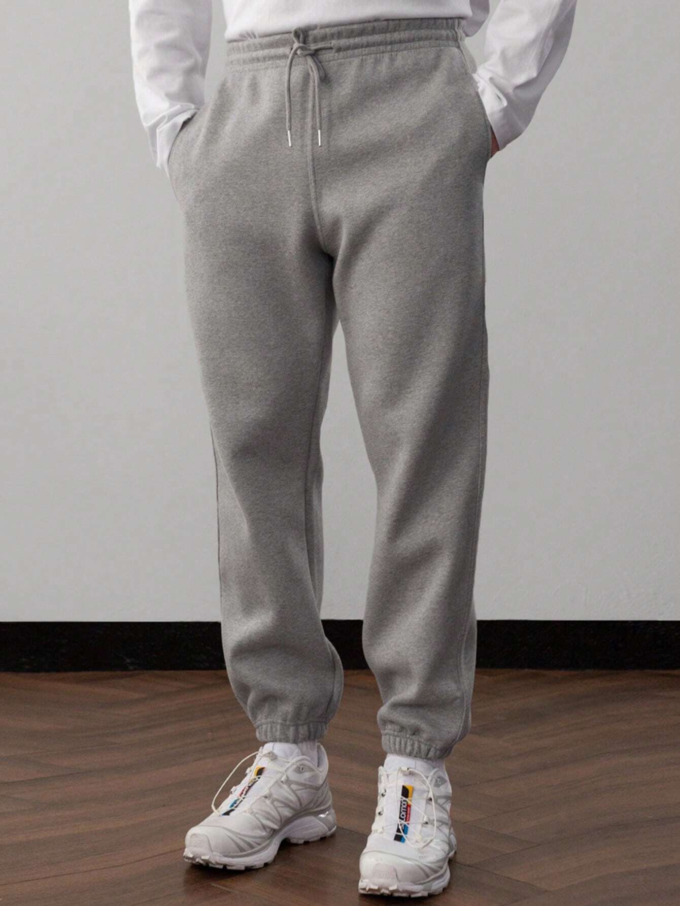 NICK | Męski zestaw casualowy z hoodie i spodniami w klasycznym stylu