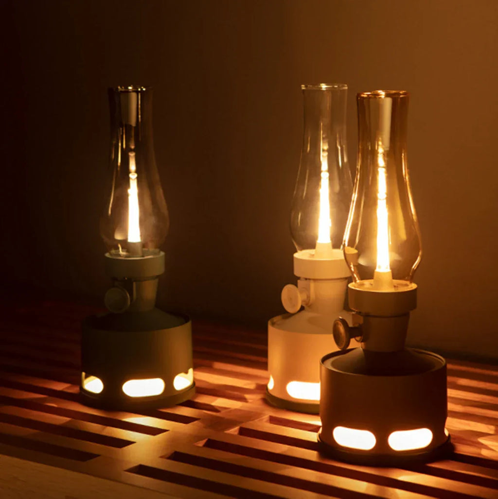 Ładowana Lampa LED w Stylu Vintage - LumaLantern