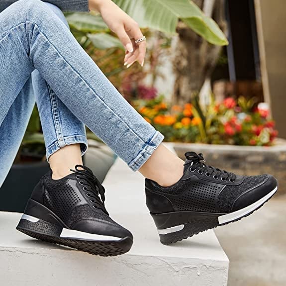 ComfortFit | Sportowe Buty Ortopedyczne z Wysokim Obcasem