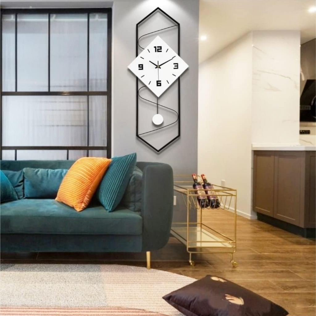 Prosty Zegar Ścienny w Stylu Minimalistycznym