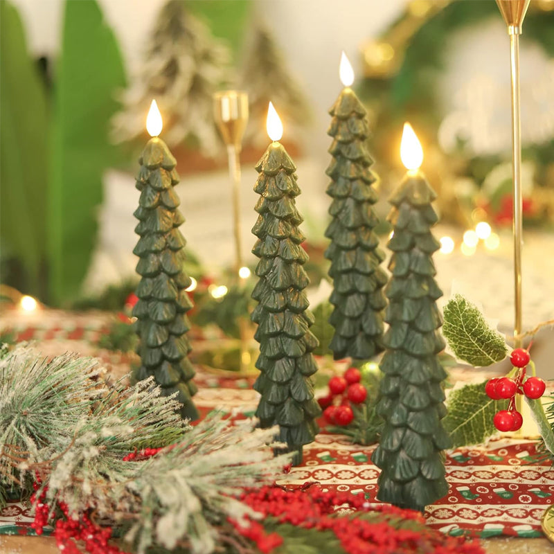 GlowTree – LED Decorative Candles for Christmas Tree with Timer Function
