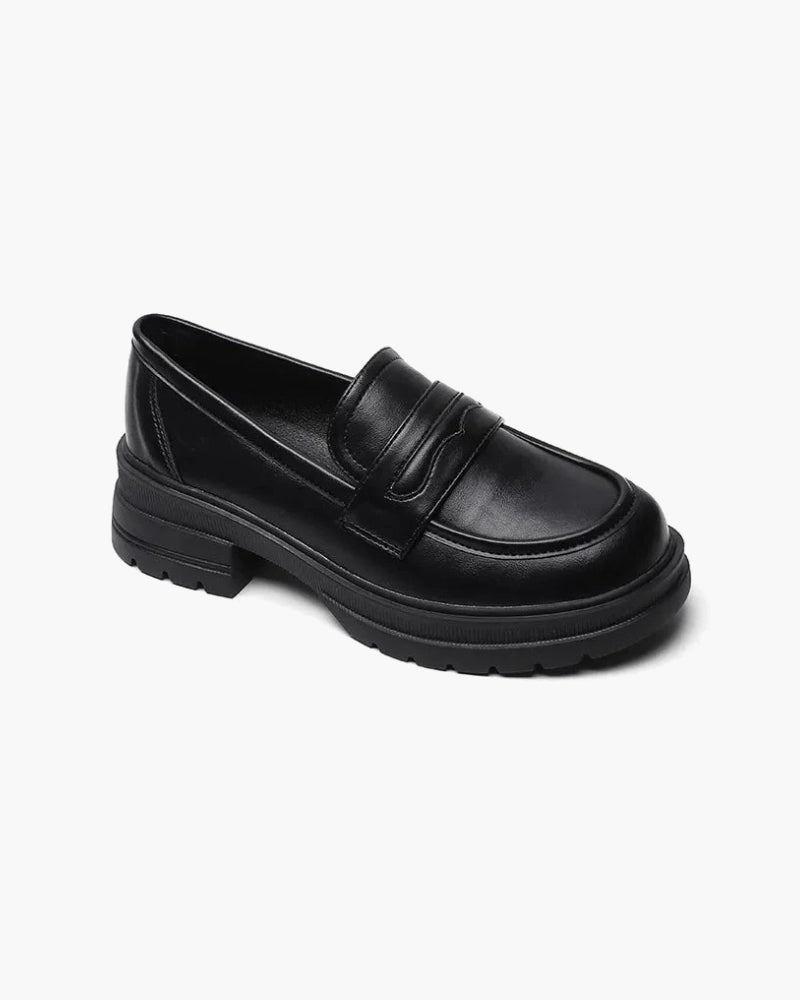 Old Money Skórzane Loafers