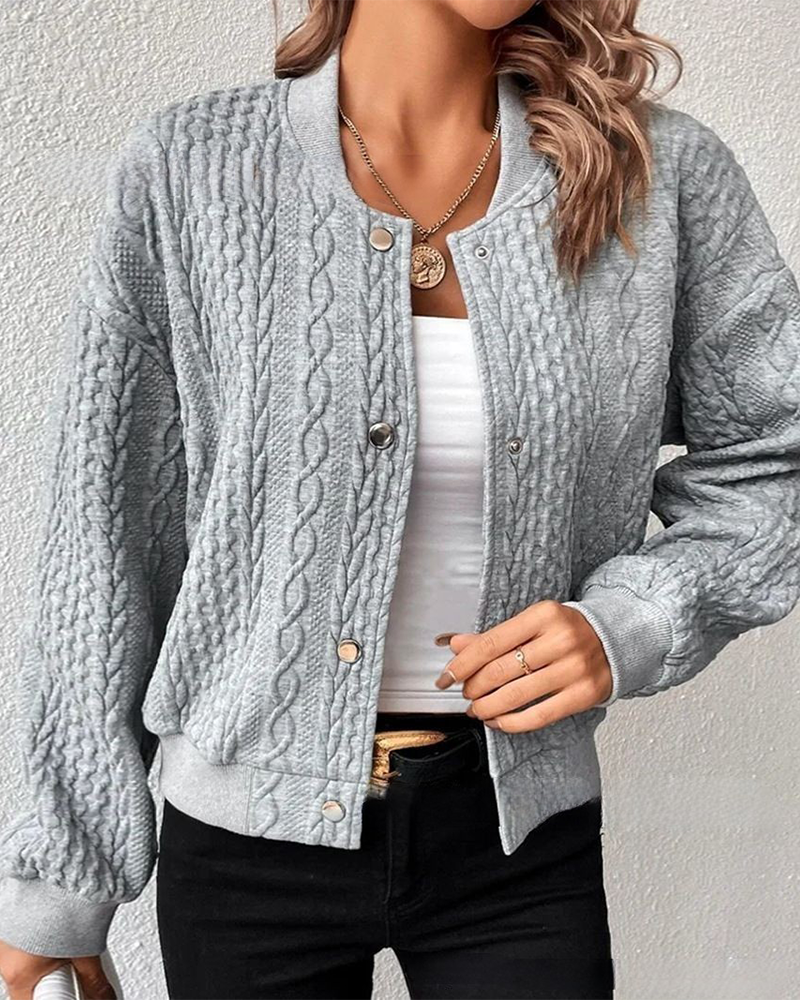 NORA | Klasyczny sweter damski z eleganckimi detalami guzików