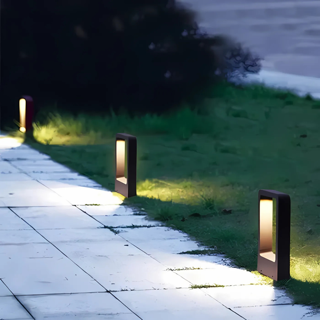 Czarna Lampa Zewnętrzna Terra