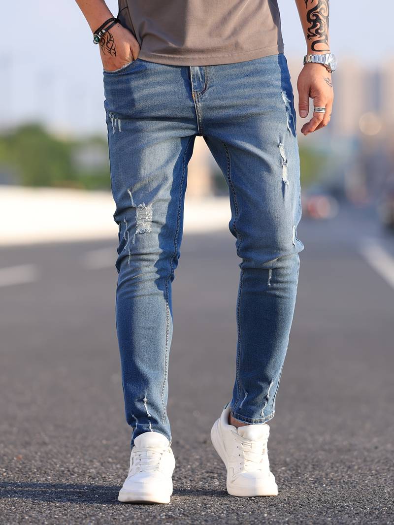 RIVER JEANS | Męskie Slim Fit Jeansy