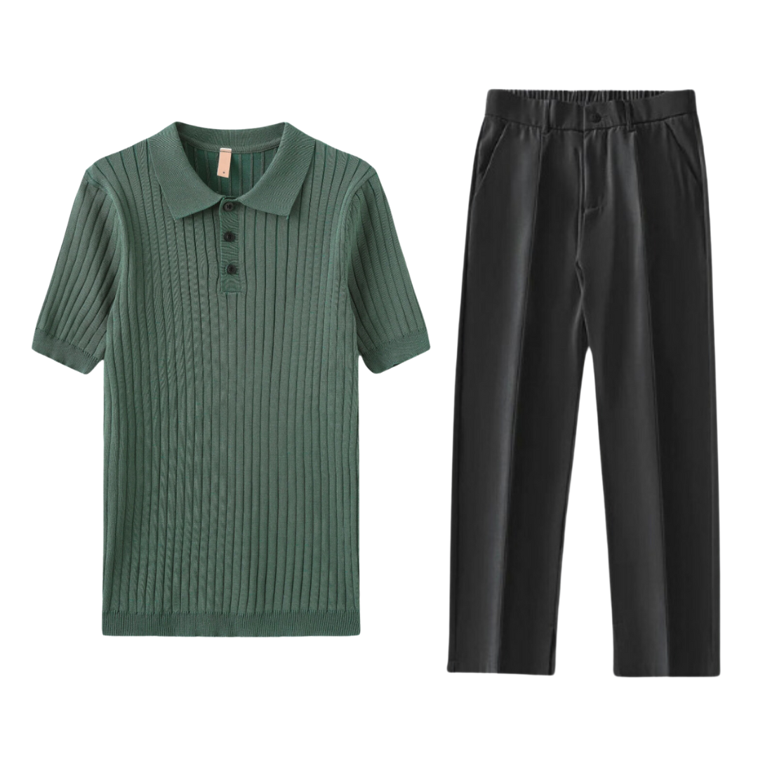 VINCENT | Klasyczna męska koszulka polo w ponadczasowym stylu