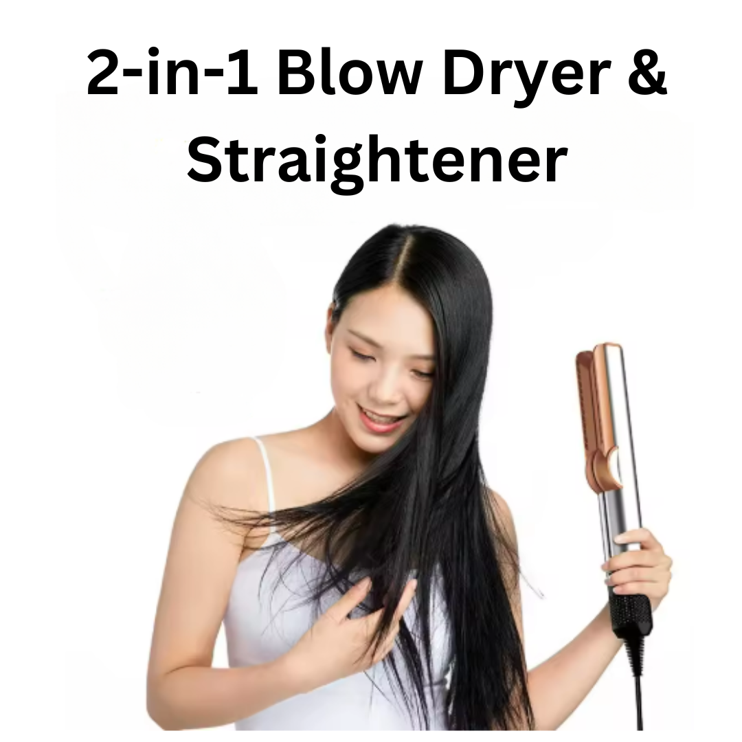 StraightAir Styler - 2 w 1 Suszarka i Prostownica do Łatwej Stylizacji Włosów