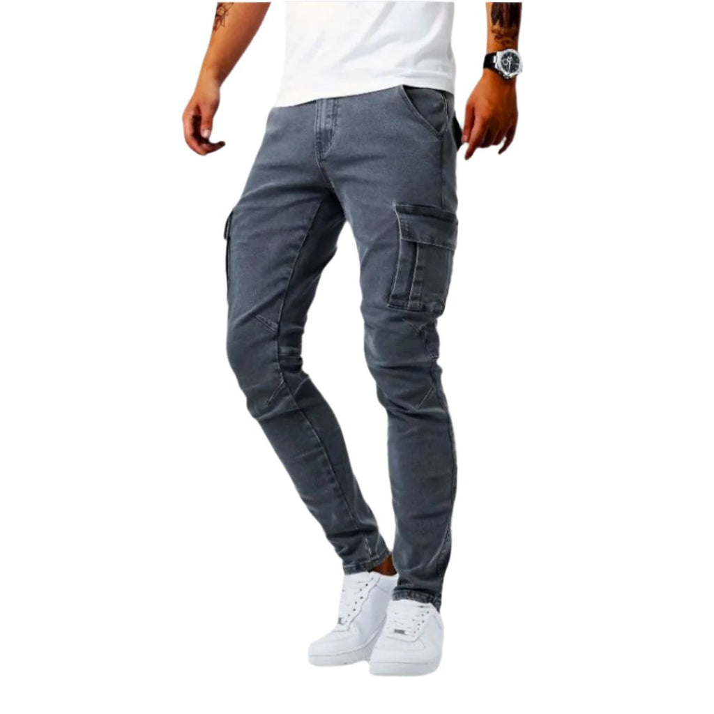 MATHIAS | Nowoczesne slim-fit spodnie męskie