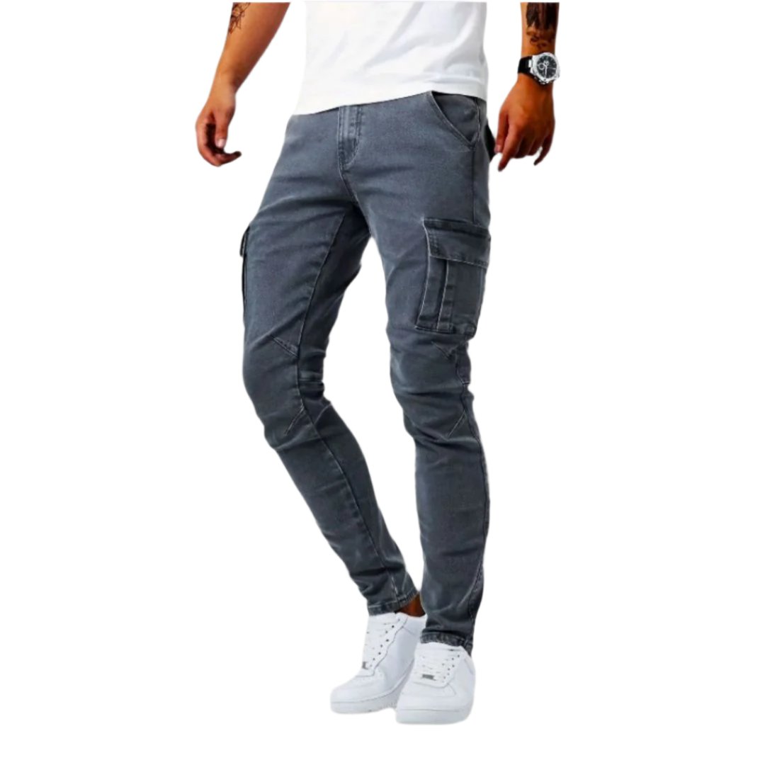 MATHIAS | Nowoczesne slim-fit spodnie męskie