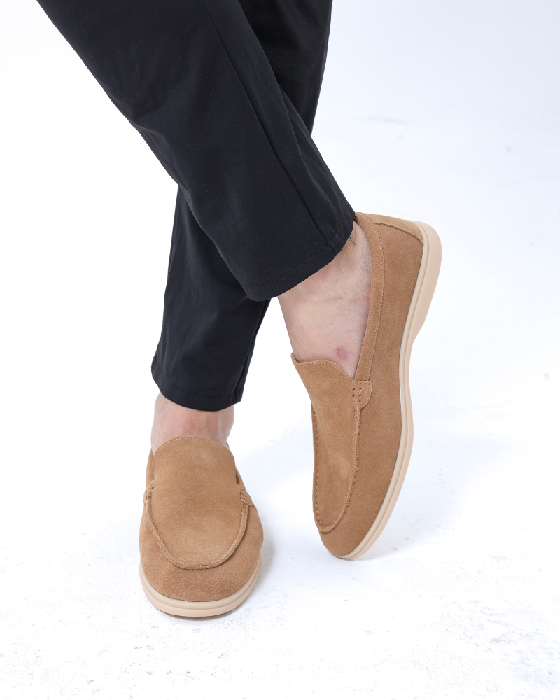 Old Money Luxe Suede Loafers