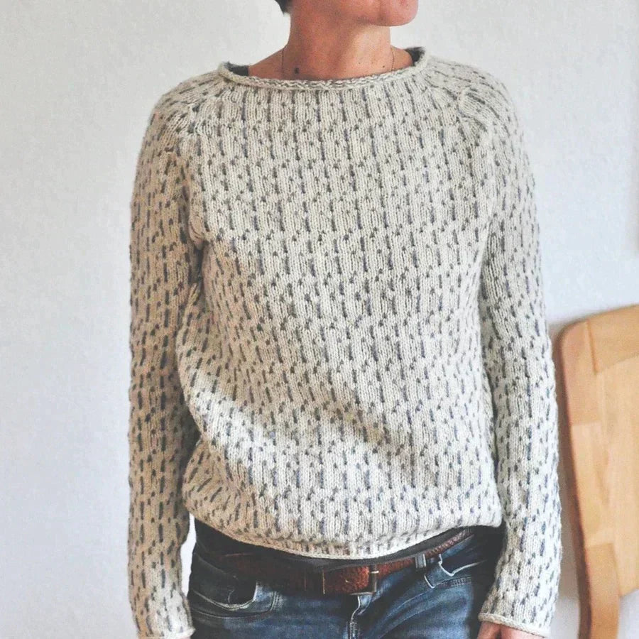 JOLIEN | Elegancka Szara Bluza Damska