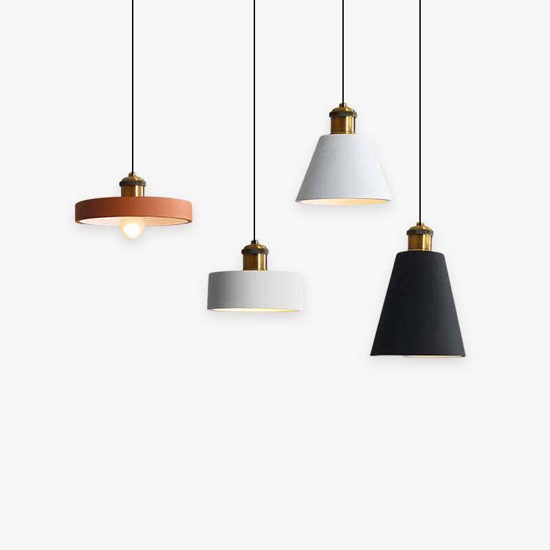 Elegancka lampa wisząca LED w stylu Morandi – MoraGlow