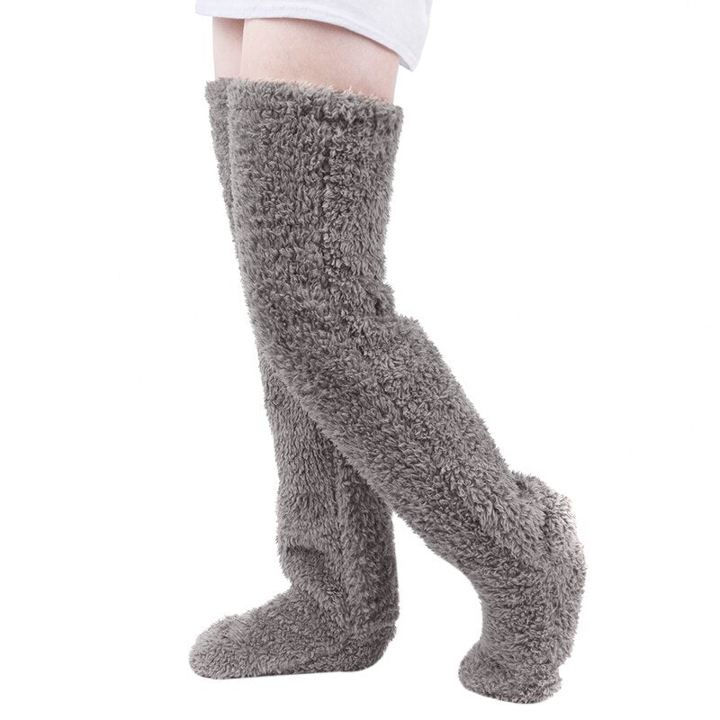 Zimowe Skarpetki Fleece | Idealne Ciepło na Chłodne Dni