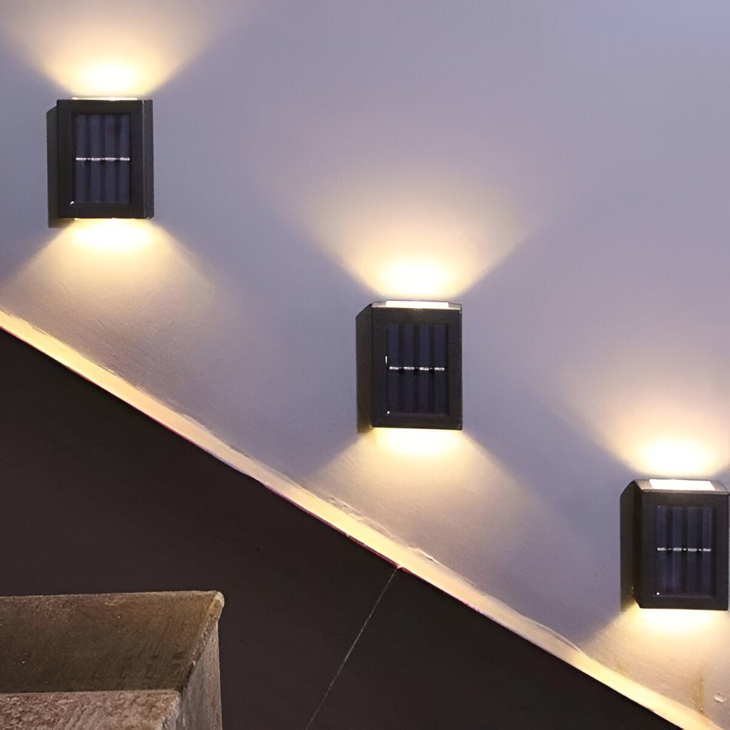 Selora - Wodoodporna Czarna Lampa Solarno-LED do Użytku Zewnętrznego IP65