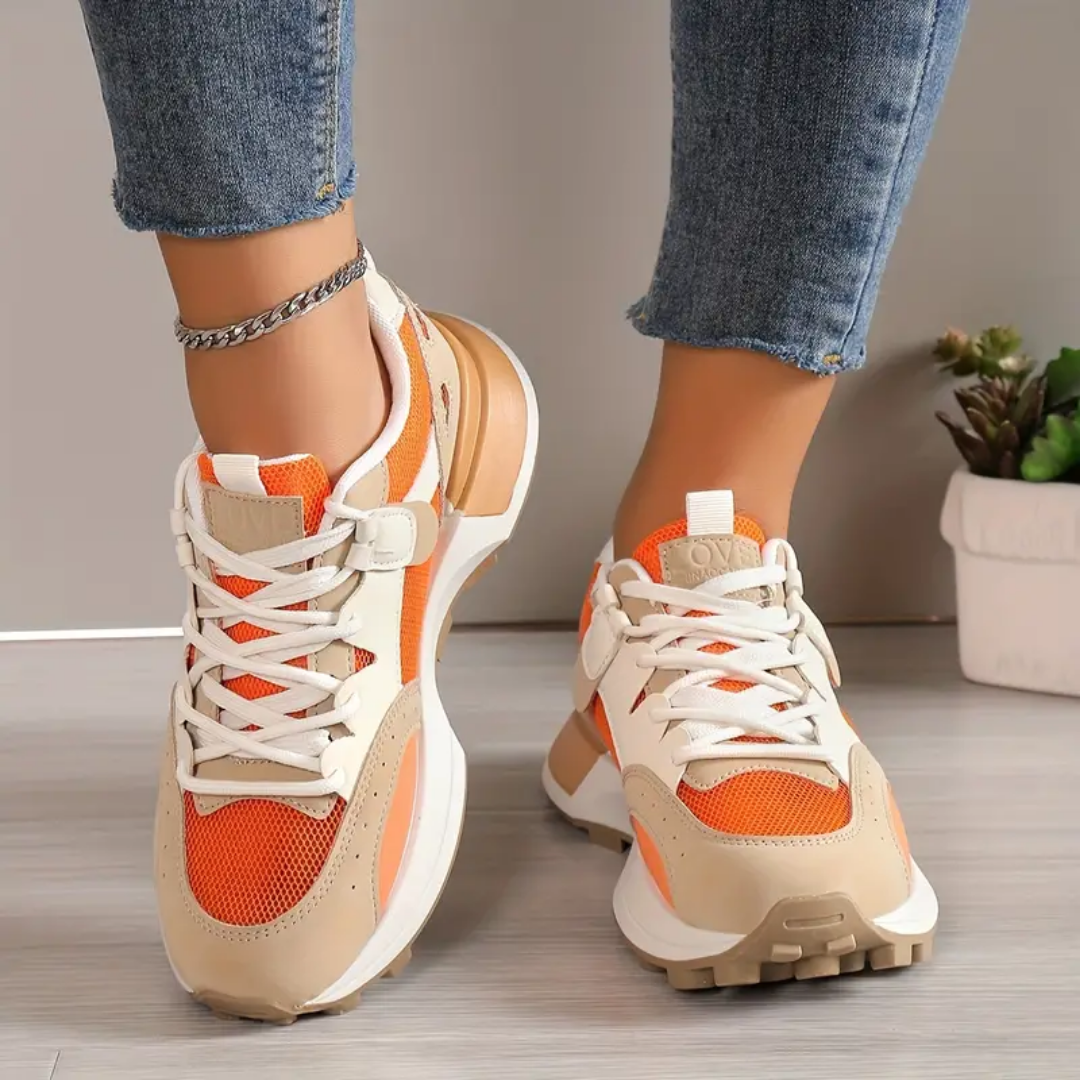 Zara | Trendy Colour-Block Sports Shoes