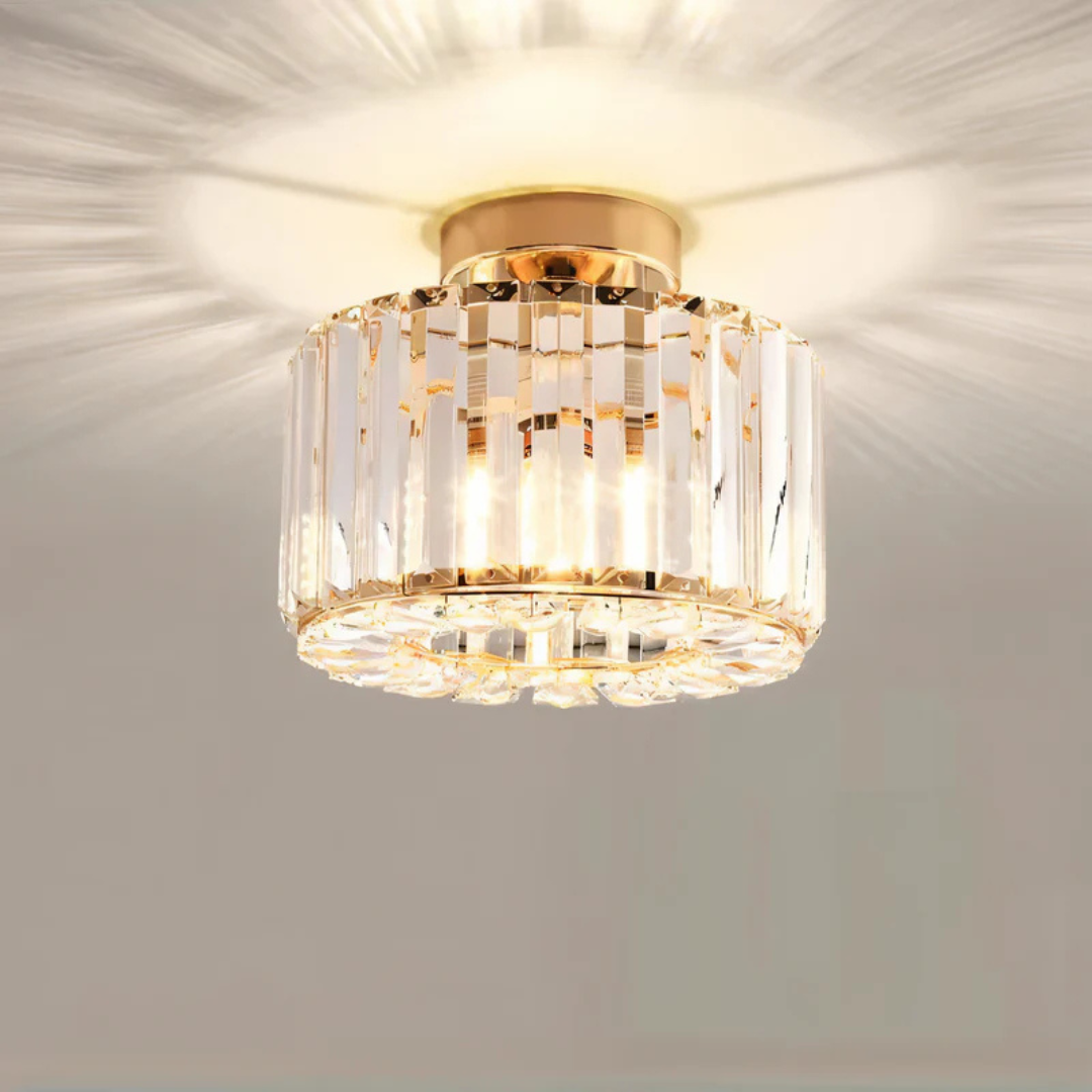 Cryst - Lampa Sufitowa z Kryształami | Stylowe i Olśniewające Oświetlenie