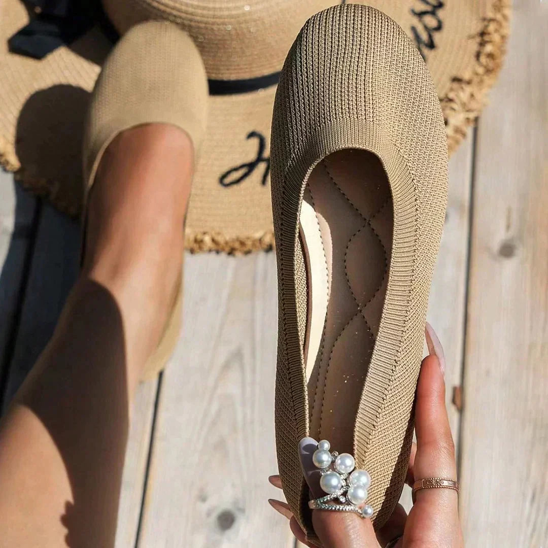 LEXIA | Damskie Płaskie Buty na Obcasie