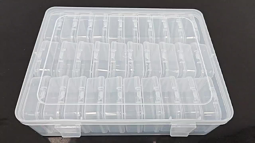 BeadBox - Zestaw 30 organizerów do biżuterii