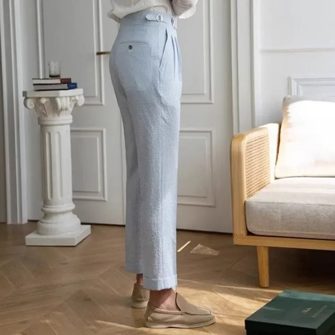 MARCUS | Eleganckie i przewiewne męskie spodnie