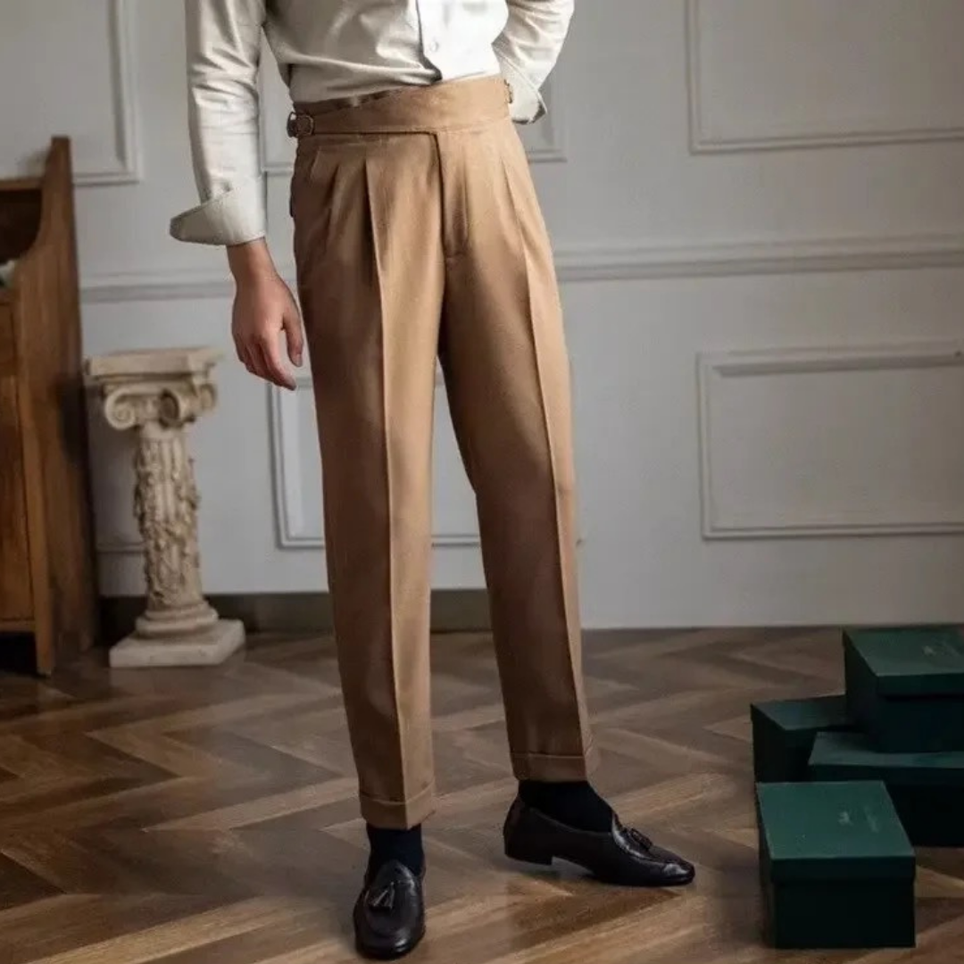 MARCUS | Eleganckie i przewiewne męskie spodnie