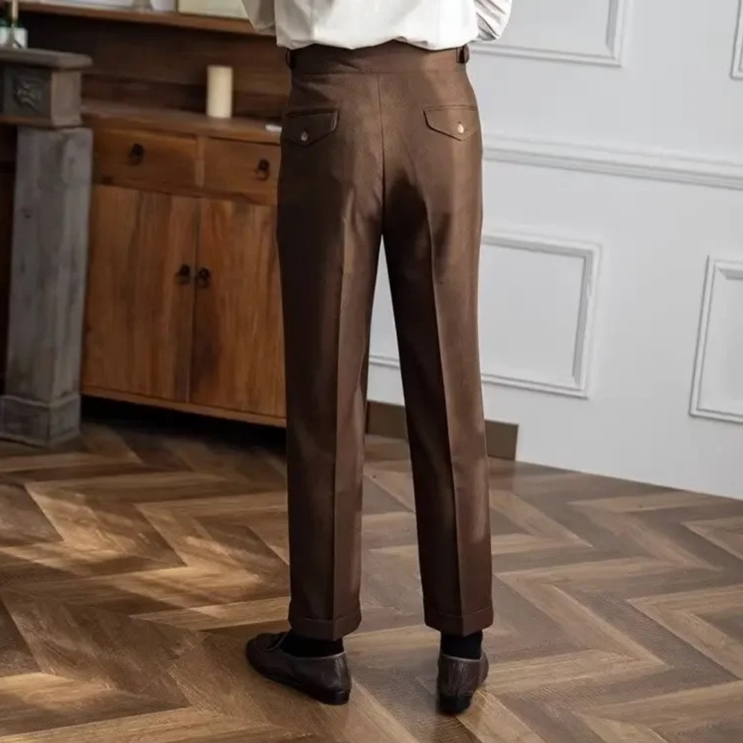MARCUS | Eleganckie i przewiewne męskie spodnie