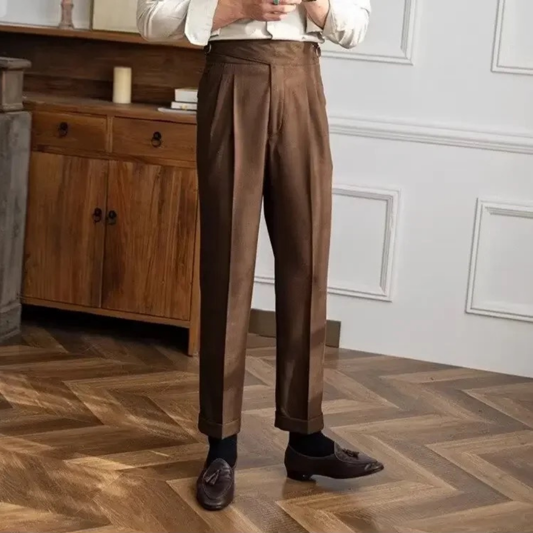 MARCUS | Eleganckie i przewiewne męskie spodnie