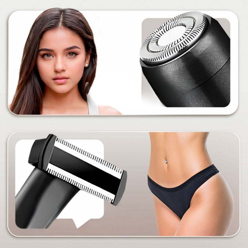 FlawlessTrim - 4 w 1 Zestaw do Pielęgnacji Strefy Bikini