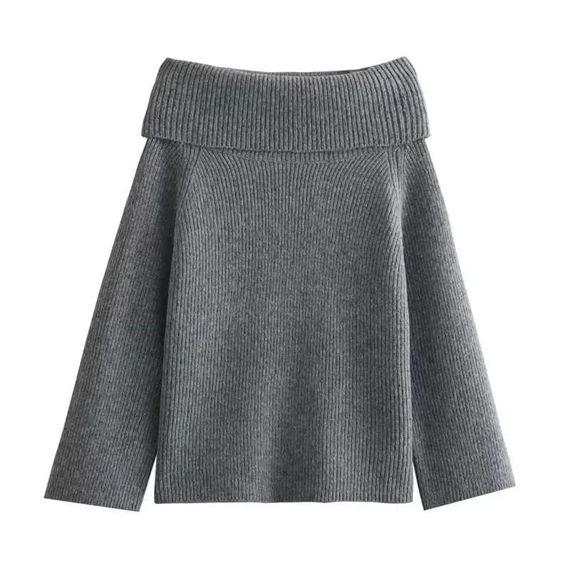 Iris | Elegancki Sweter Off-Shoulder dla Kobiet