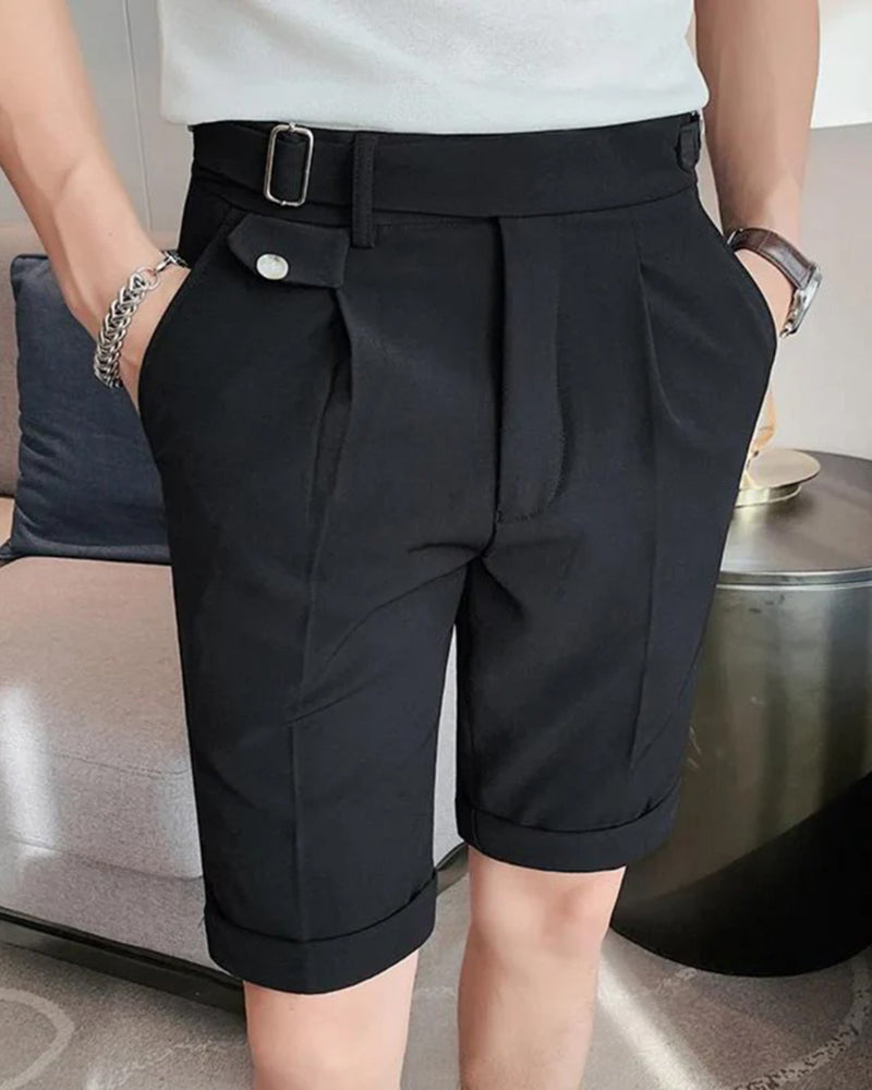 Krótki Pantalon w Stylu Paryskim