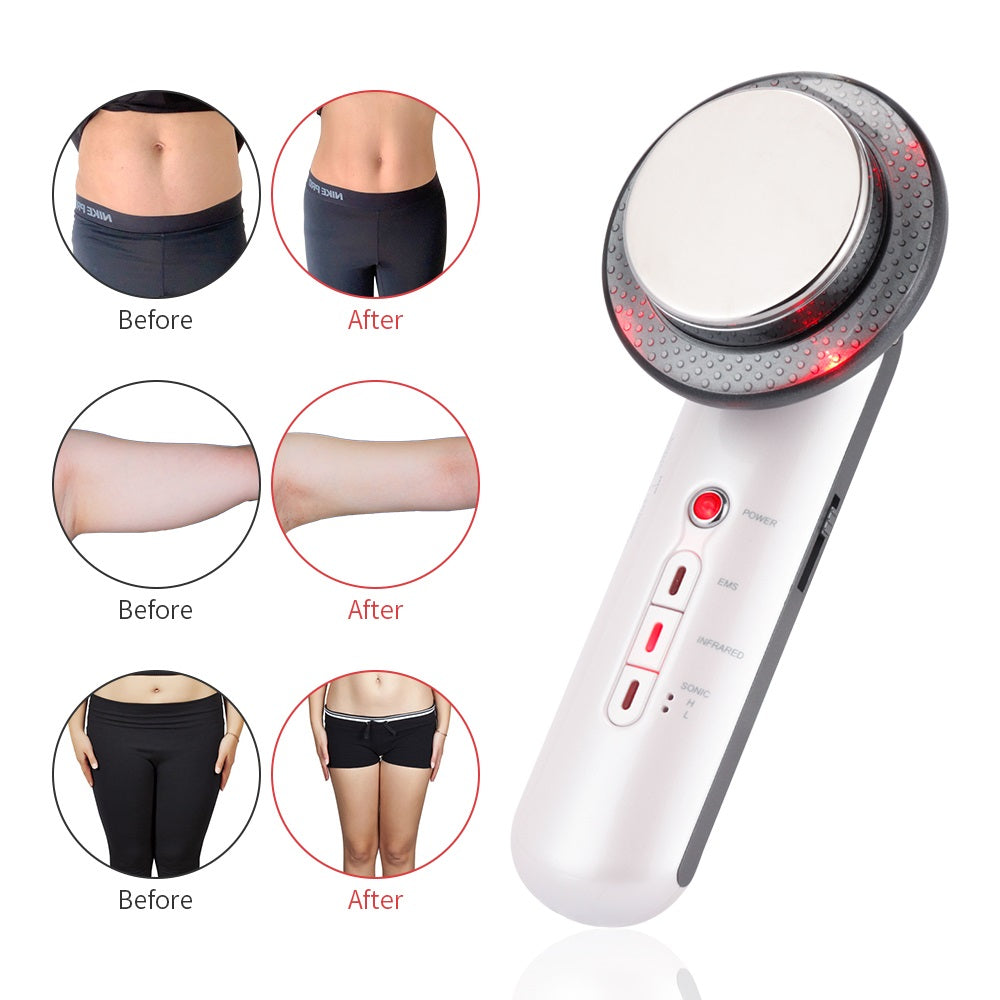 3 w 1 Ultrasonic EMS Masażer do Redukcji Tłuszczu i Modelowania Sylwetki