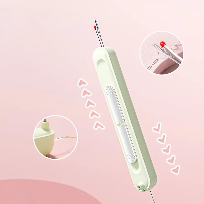 2-w-1 Nawlekacz z Ostrzem do Prucia - Kompaktowy i Funkcjonalny (Kup 1, Drugi Gratis)