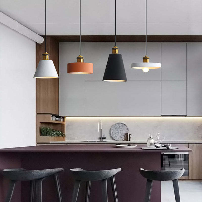 Elegancka lampa wisząca LED w stylu Morandi – MoraGlow
