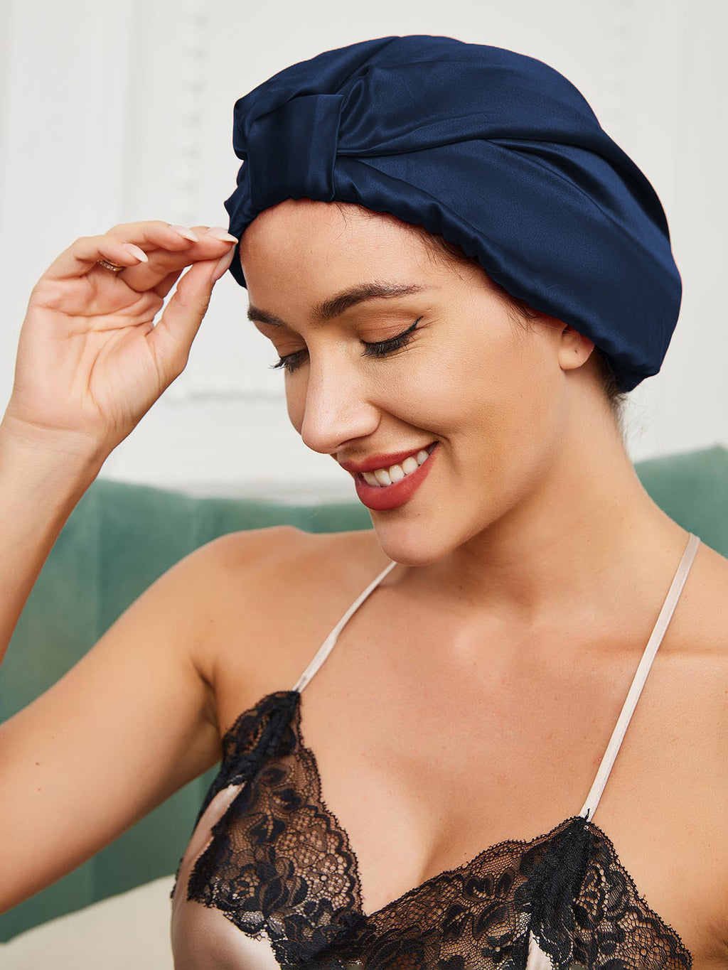 VelvetDream - Jedwabowy Turban na Sen