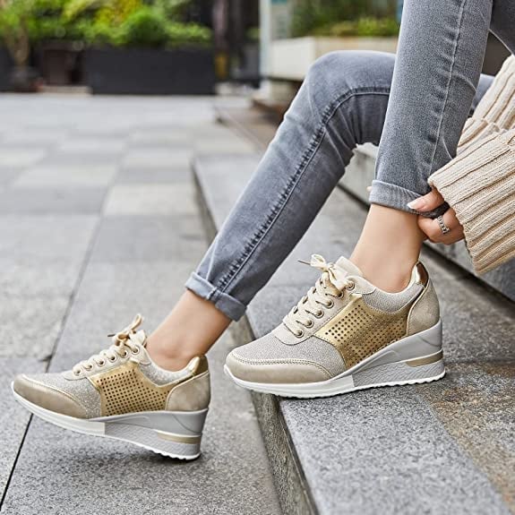 ComfortFit | Sportowe Buty Ortopedyczne z Wysokim Obcasem