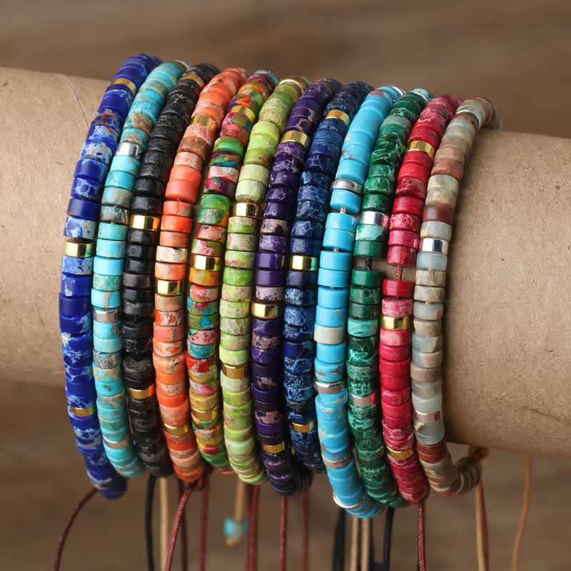 Seraphina Natural Stone Bracelet - 2.4 mm