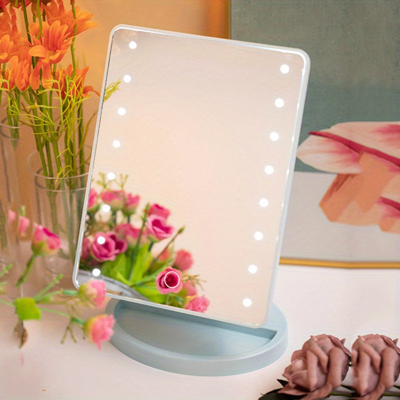 GlowPerfect - Lusterko do Makijażu z 16 Regulowanymi LED