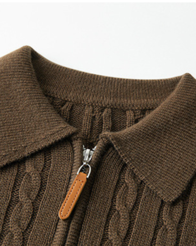 100% Premium Wool Zip